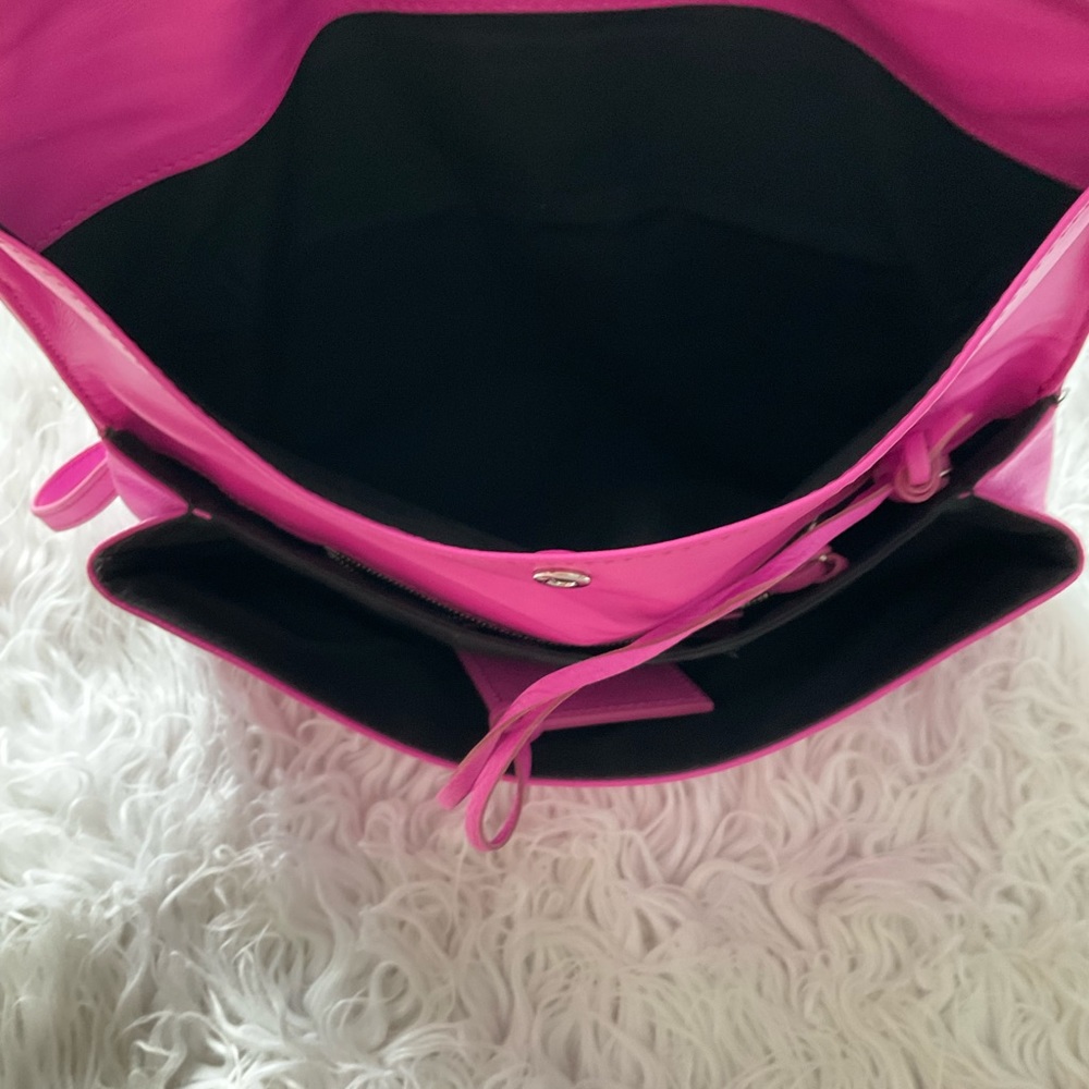 💖 Balenciaga metallic edge lambskin envelop clutch bag Rose 💖 - Picture 11 of 14
